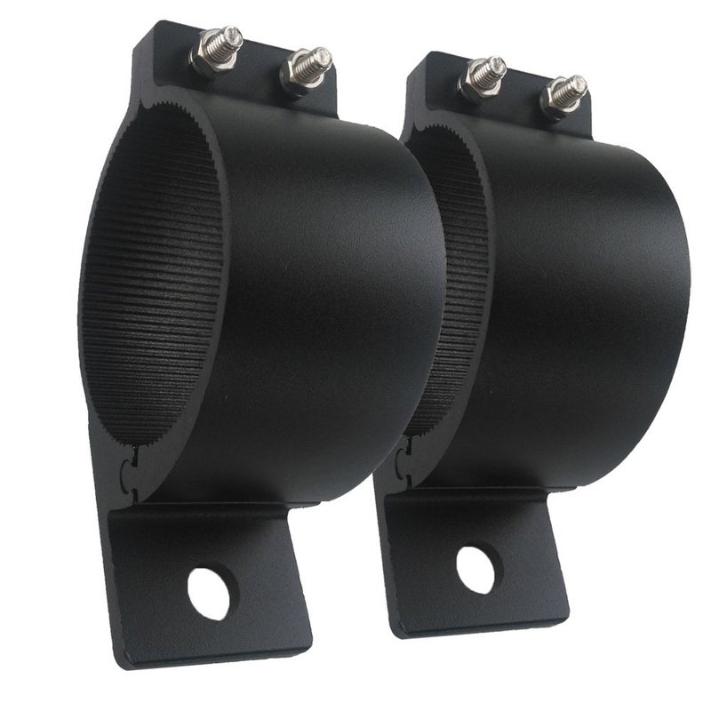Audak 1 Pair 3 Inch Aluminum Mounting Bracket Tube Clamp for Bullbar Roof Rack Roll Cage (75-77mm/2.95-3.03 Inch Adjustable) - Image 4